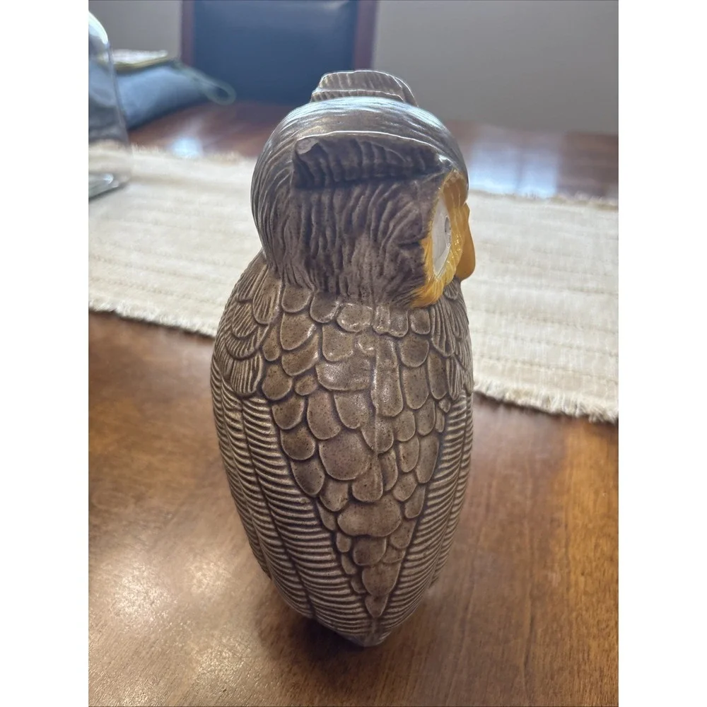 Whimsical Ceramic Owl‎ 7 Inch Home Decor